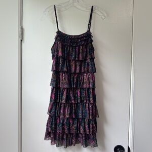 Express Vibrant Multicolor Dress